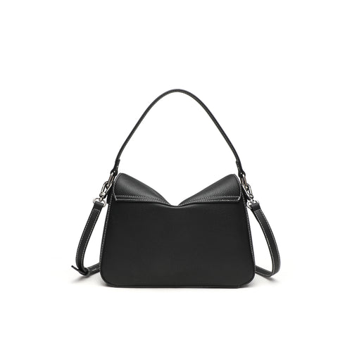 Puzzle Crossbody Bag - Black